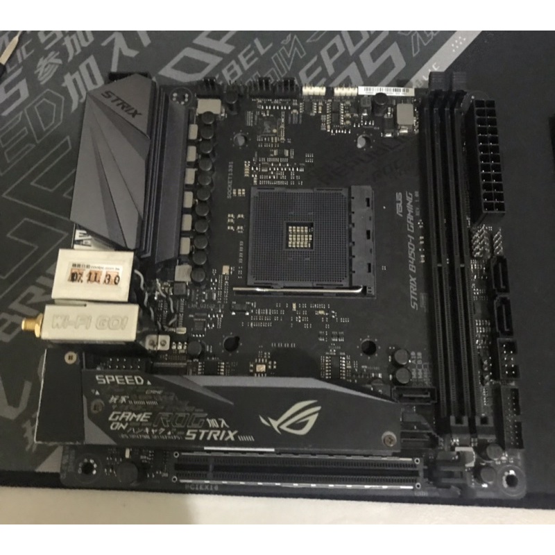 asus b450i itx 主機板