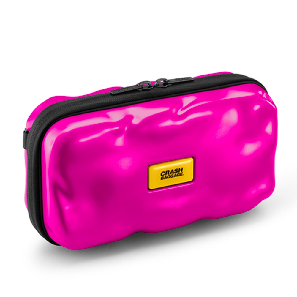 【義大利Crash Baggage】Mini Icon隨身包 時尚桃紅 斜背包 義大利設計 時尚指標