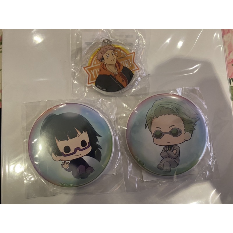 【一番賞】咒術迴戰線上一番賞 徽章/壓克力吊飾❤️真希/虎杖/熊貓/薔薇