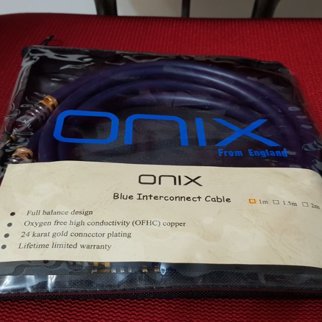 [出清特價](全新) ONIX blue訊號線 1m