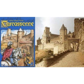 近全新✨新天鵝堡 Carcassonne卡卡頌－原文版 卡卡送 卡卡城 桌遊 派對遊戲