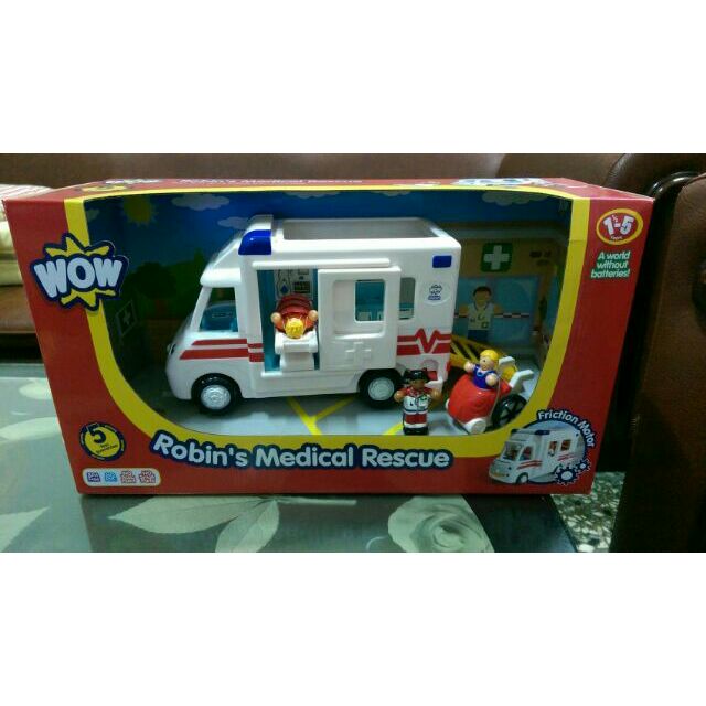 wow toys ambulance