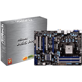 華擎 ASRock A55 PRO3 FM1腳位 AMD A55晶片 4組DDR3 5組SATA 內建顯示 HDMI