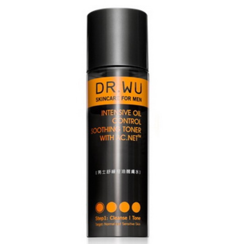 (全新現貨)DR.WU男士舒緩控油醒膚水150ml