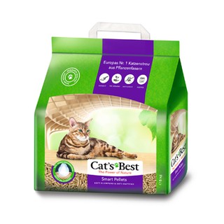 <二兩寵物> CAT'S BEST 凱優紫標凝結木屑砂-特級無塵5KG-10L 一包可超取711及全家