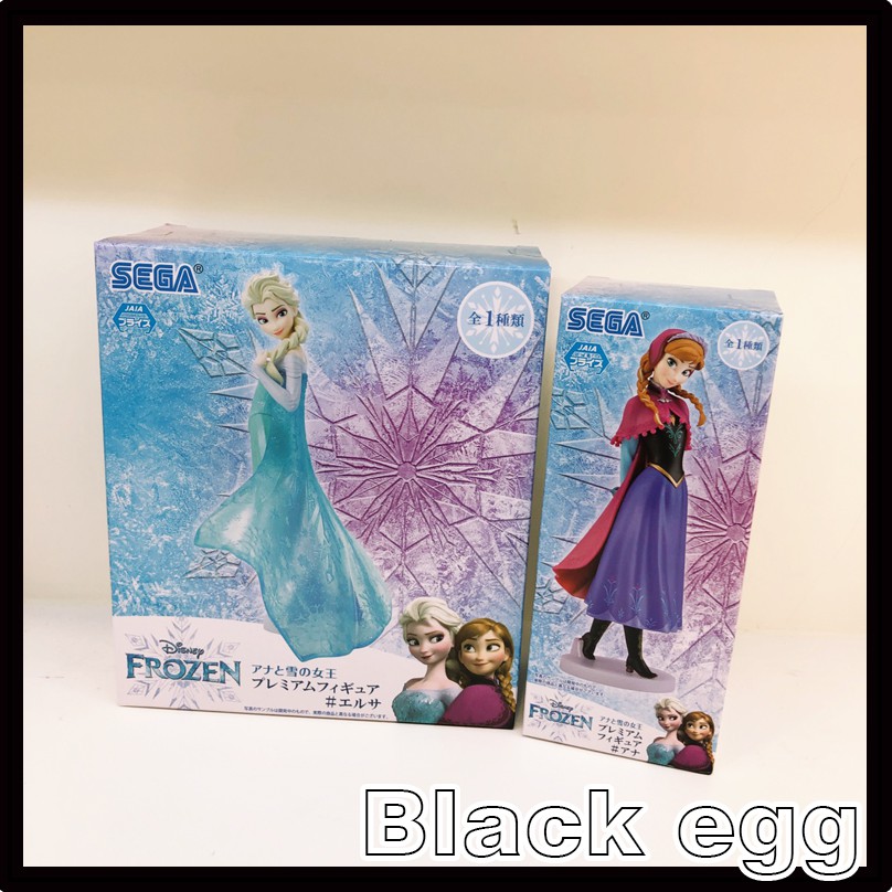 【黑蛋】現貨 日版 SEGA 景品 冰雪奇緣 艾莎 安娜 公仔 盒玩 Frozen Elsa 冰雪奇緣