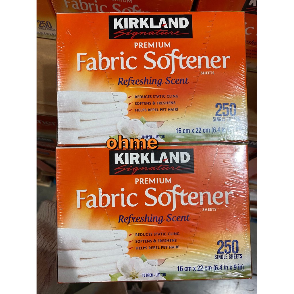Costco好市多kirkland Signature 科克蘭烘衣柔軟去靜電紙 蝦皮購物