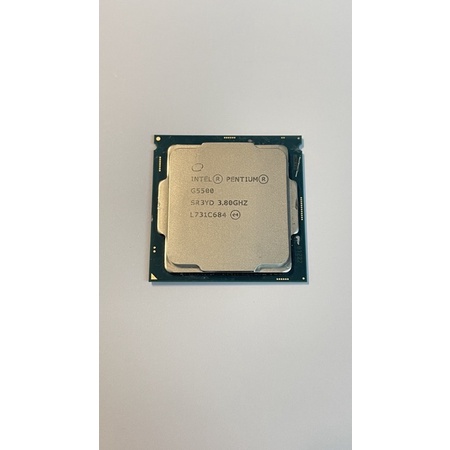 INTEL Pentium G5500 過保良品 無風扇