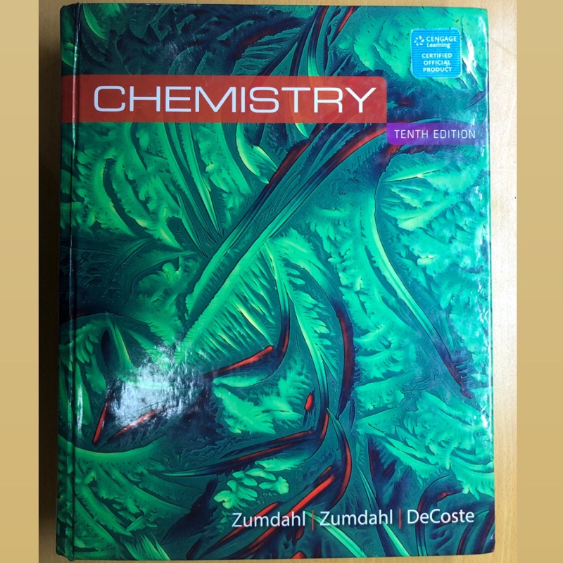 普化原文書Chemistry tenth edition Zumdahl 9781305957404