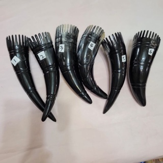 佳樺🇹🇼天然牛角筒按摩器🇹🇼實物拍賠本出清↘超大支一體成型天然牛角尖刮痧筒按摩梳C14頭皮牛角刮痧棒 頭部刮痧板 刮痧器