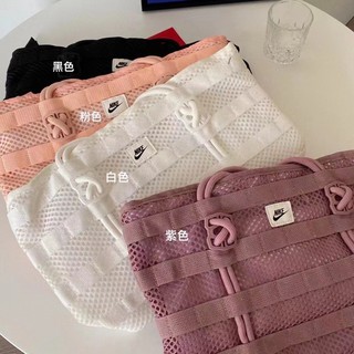 Nk Tote Bag 時尚夏季網袋可愛女士單肩包運動休閒背包電腦包書包旅行包