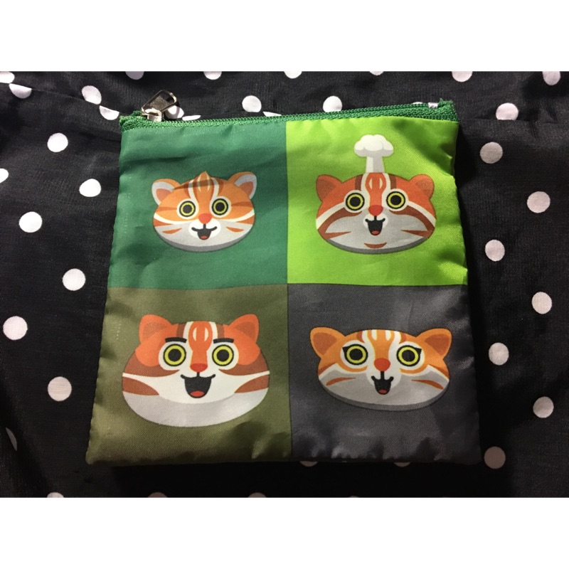 台中花博石虎家族零錢包虎爸虎媽樂虎來虎綠色全新 蝦皮購物