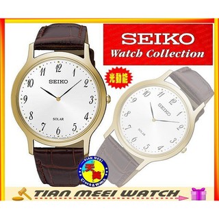 【全新原廠SEIKO】SOLAR 光動能超薄石英腕錶 SUP860P1【天美鐘錶店家直營】【下殺↘超低價有保固】