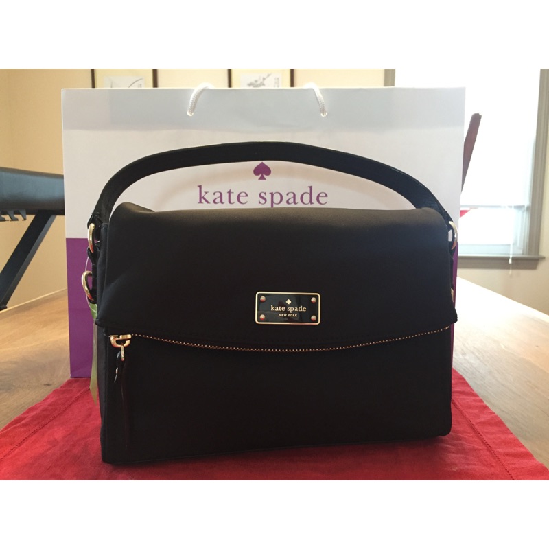 &lt;三豬美國代購&gt; 紐約經典品牌Kate Spade 經典設計新款尼龍包 超輕容量超大 可跨揹/斜揹/手提