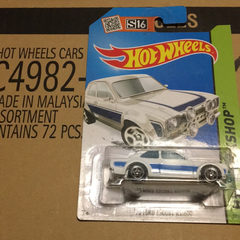 風火輪 hot wheels 70 FORD ESCORT RS1600 玩命關頭 老卡 絕版 福特