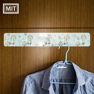 MITx無痕長條5連鉤 黏貼 掛勾 無痕 強力掛勾 掛架 無痕貼 MIT 收納 臺灣製 掛勾 長條掛勾【IBS-611】