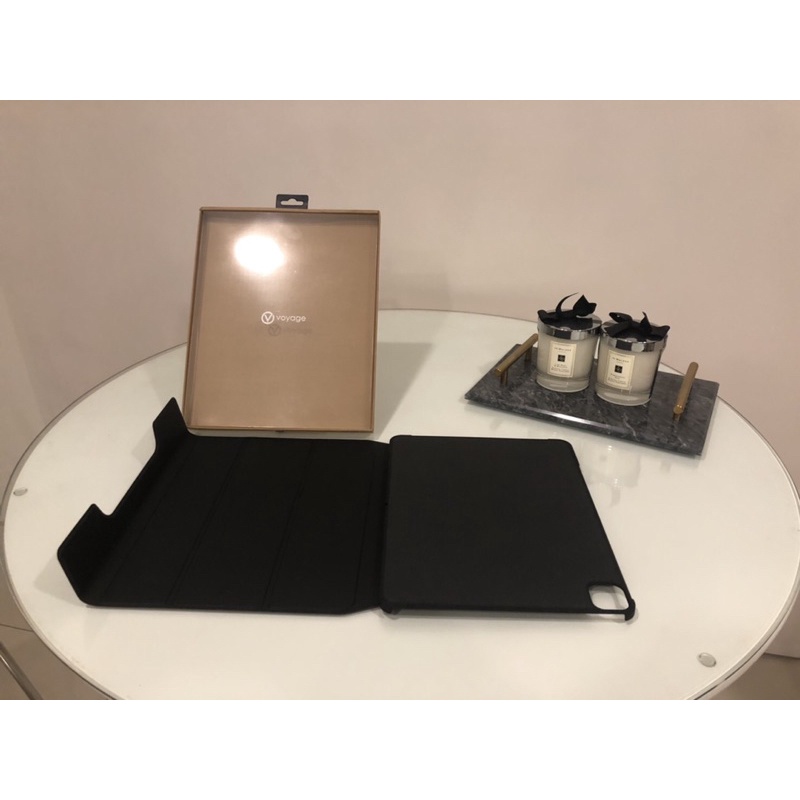 Voyage iPad Pro 12.9吋 (第四代） 磁吸式硬殼保護套 CoverMate Deluxe - 黑