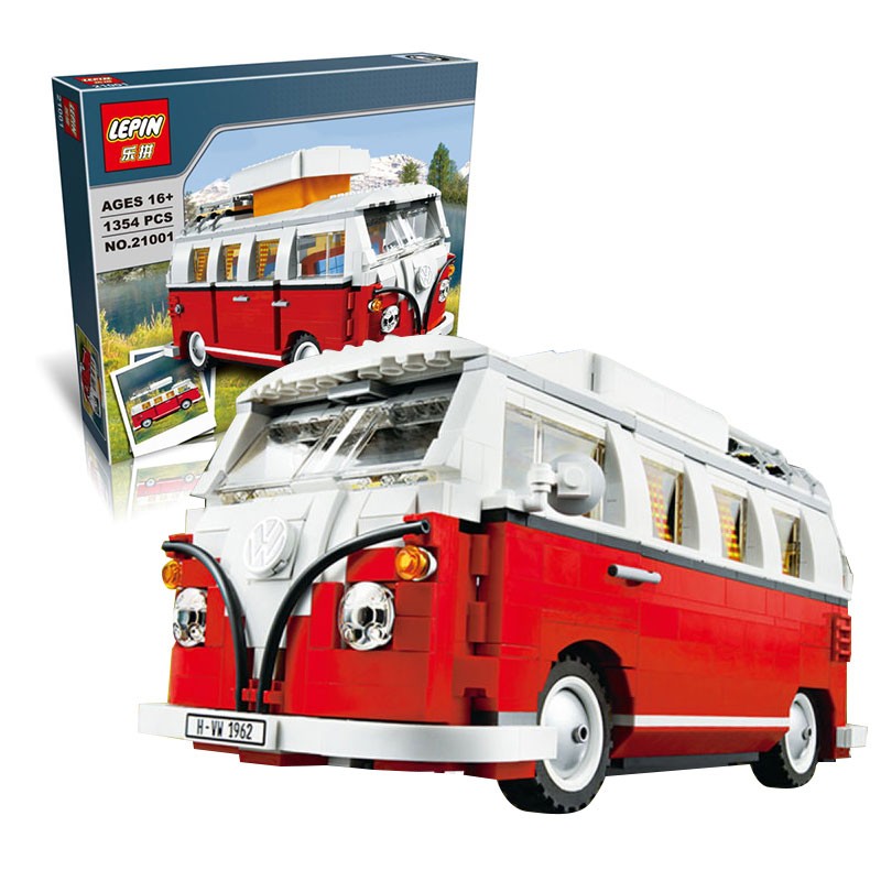 Lepin積木 正品 樂拚 21001 福斯T1 露營車(經典復刻珍藏系列)( 相容LEGO 10220)
