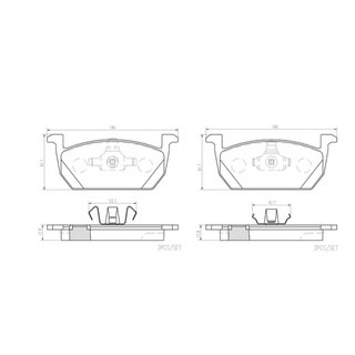 (VAG小賴汽車)Polo AW T-Cross 前輪 煞車皮 來令片 Brembo 陶瓷 全新