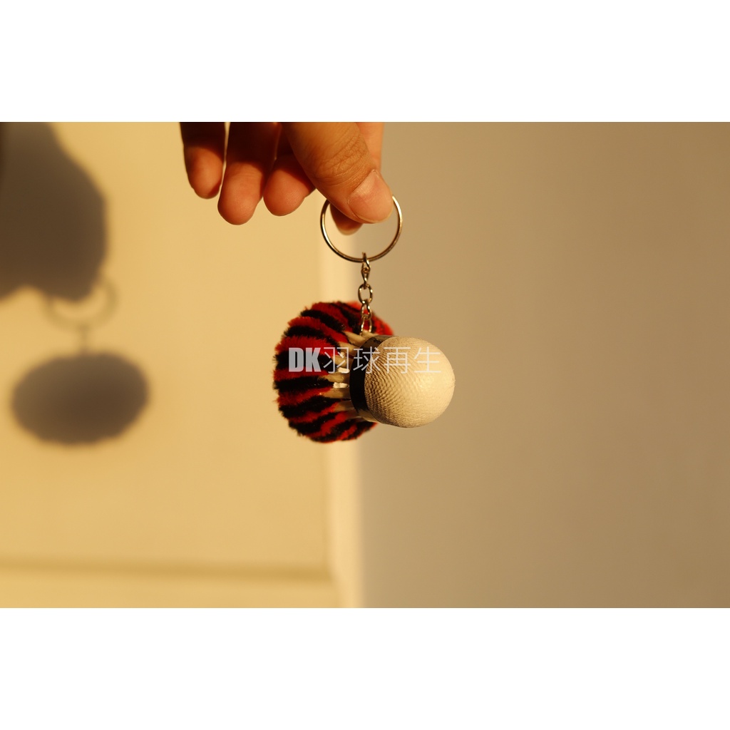 雙12送禮小物【DIY手作】🏸DK羽球再生小吊飾🏸可客製化✨鑰匙圈、掛飾、配件、吊飾