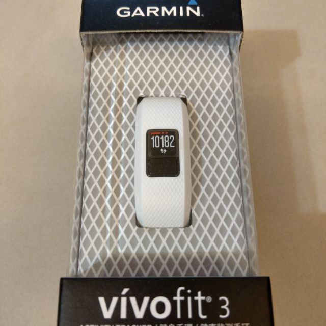 Garmin vivofit3 健身手環(白)