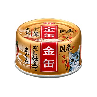 <二兩寵物> 日本製 愛喜雅 AIXIA 金缶高湯 80g