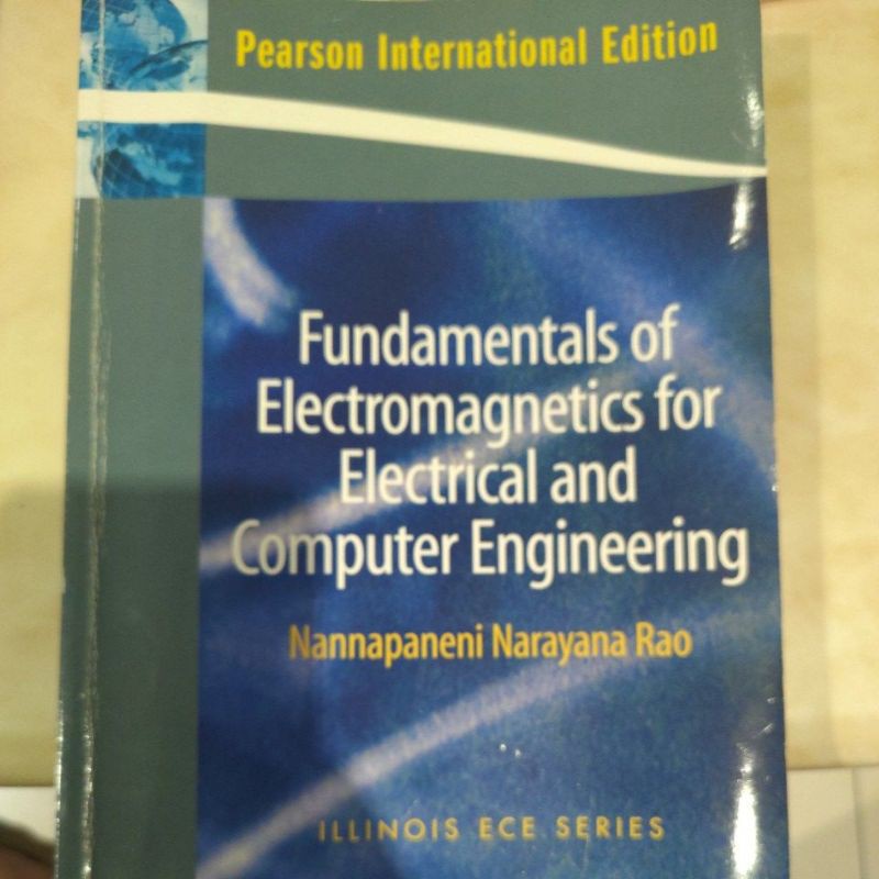 二手書-電磁學原文書（Nannapaneni Narayana Rao 著）