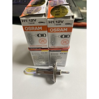 OSRAM 歐司朗 12V H1 h1#12v55W#55W#採用德國品牌燈泡 超級黃金燈泡#全天候型 h1 55W