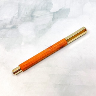=小品雅集= 臺灣 SKB 文明鋼筆 TM-908 八角龍柏木 鋼筆（鈦金）