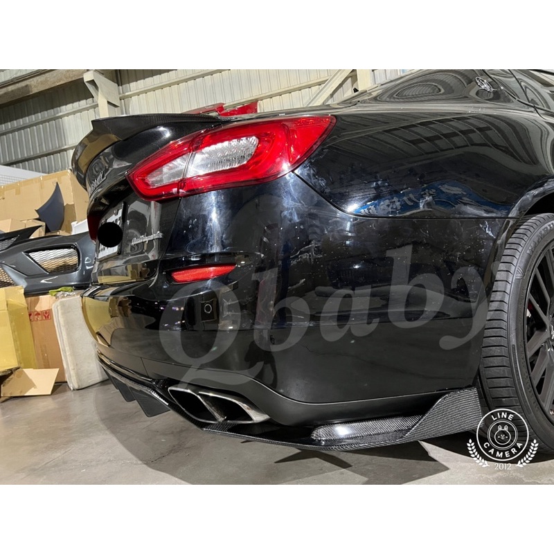 瑪莎拉蒂MASERATI GHIBLI 類巴博斯 後下巴 2015-2019