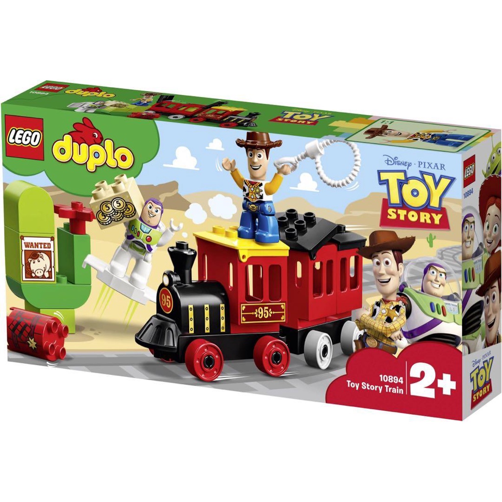 【台中OX創玩所】 LEGO 10894 得寶系列 玩具總動員火車 DUPLO 大顆粒 樂高