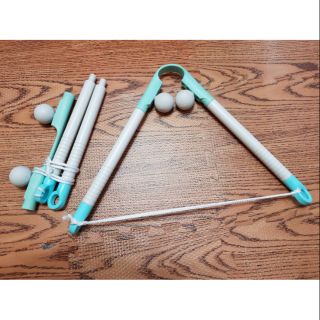 下單基本量5個 佳樺三節棍肩頸背部多功能養生按摩器批發全身按摩器腳部按摩棒刮痧板
