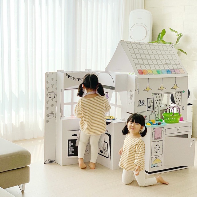 【韓國 ANBOX】趣玩紙屋＿廚房我做煮