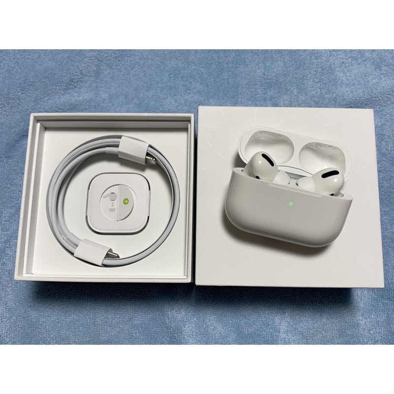 ♥️波妞♥️ Apple AirPods Pro 搭配無線充電盒 主動降噪MWP22TA/A ◢展示品◣