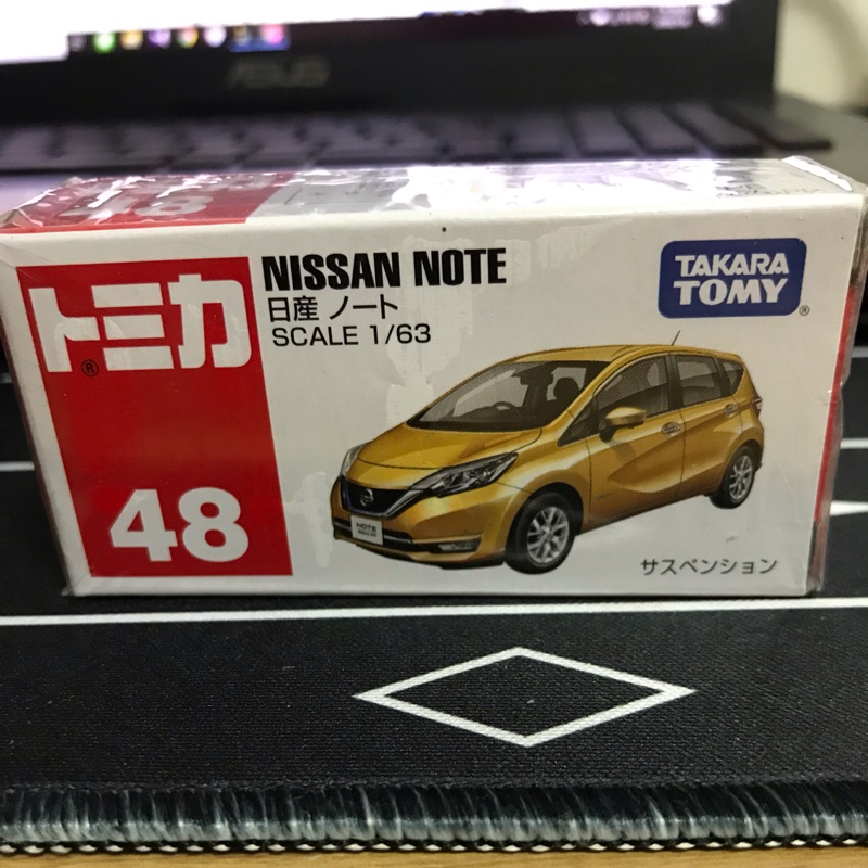 Nissan note全新未拆Tomica多美小車no.48