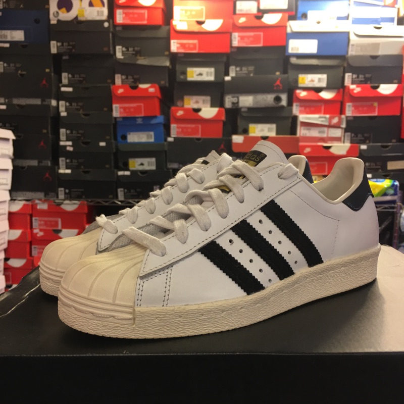 {OGC}ADIDAS QRIGINALS SUPERSTAR 80S 奶油底金標 G61070