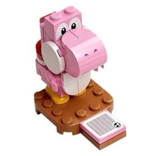 【台中翔智積木】LEGO 樂高 馬利歐系列 71387 pink Yoshi 粉紅 耀西