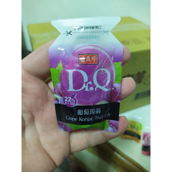 盛香珍 Dr. Q擠壓式果凍(零售)  葡萄、白葡萄、荔枝、百香果、蜂蜜檸檬、蘋果、草莓、金鑽鳳梨、芒果