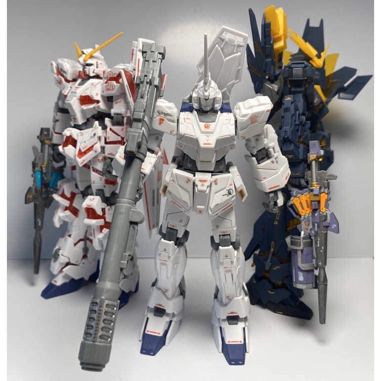 萬代 Bandal 1/144 獨角獸鋼彈 貳號機 報喪女妖 毀滅模式 組裝成品