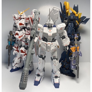 萬代 Bandal 1/144 獨角獸鋼彈 貳號機 報喪女妖 毀滅模式 組裝成品