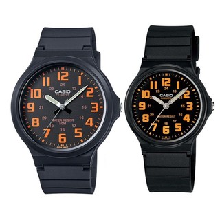 CASIO 簡約時尚 經典對錶 MW-240-4B & MQ-71-4B