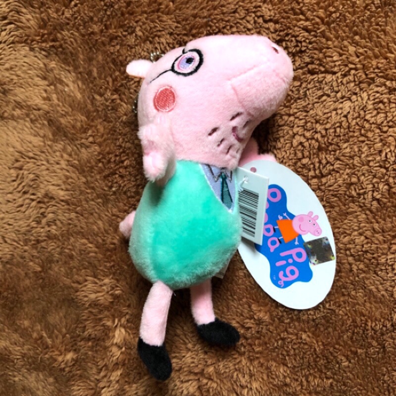 【正版】佩佩豬 豬爸爸娃娃玩偶