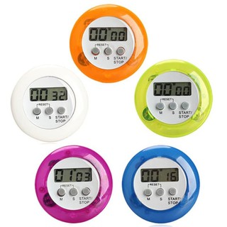 Wijayashop 數字廚房定時器鬧鐘/數字廚房定時器鬧鐘簡約/圓形定時器