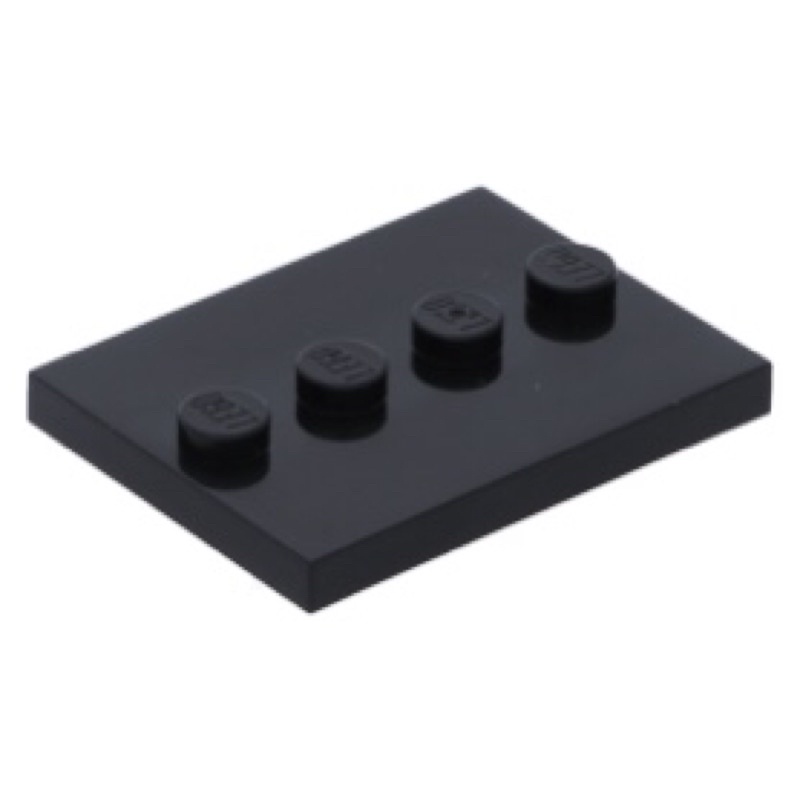 《安納金小站》 樂高 LEGO 底板 黑色 白色 橘色 底版 3x4 人偶包 抽抽樂 平板 薄版 全新 零件 88646