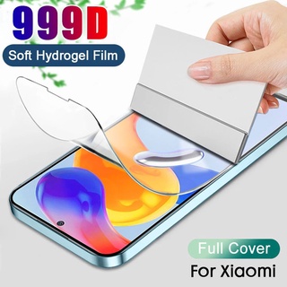 XIAOMI MI 水凝膠軟膜螢幕保護膜小米米11T 10T 9T Pro Poco X3 NFC M3 Pro F3
