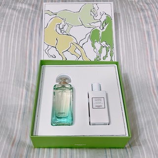 （已售出）Hermes尼羅河花園中性香水禮盒組$2500
