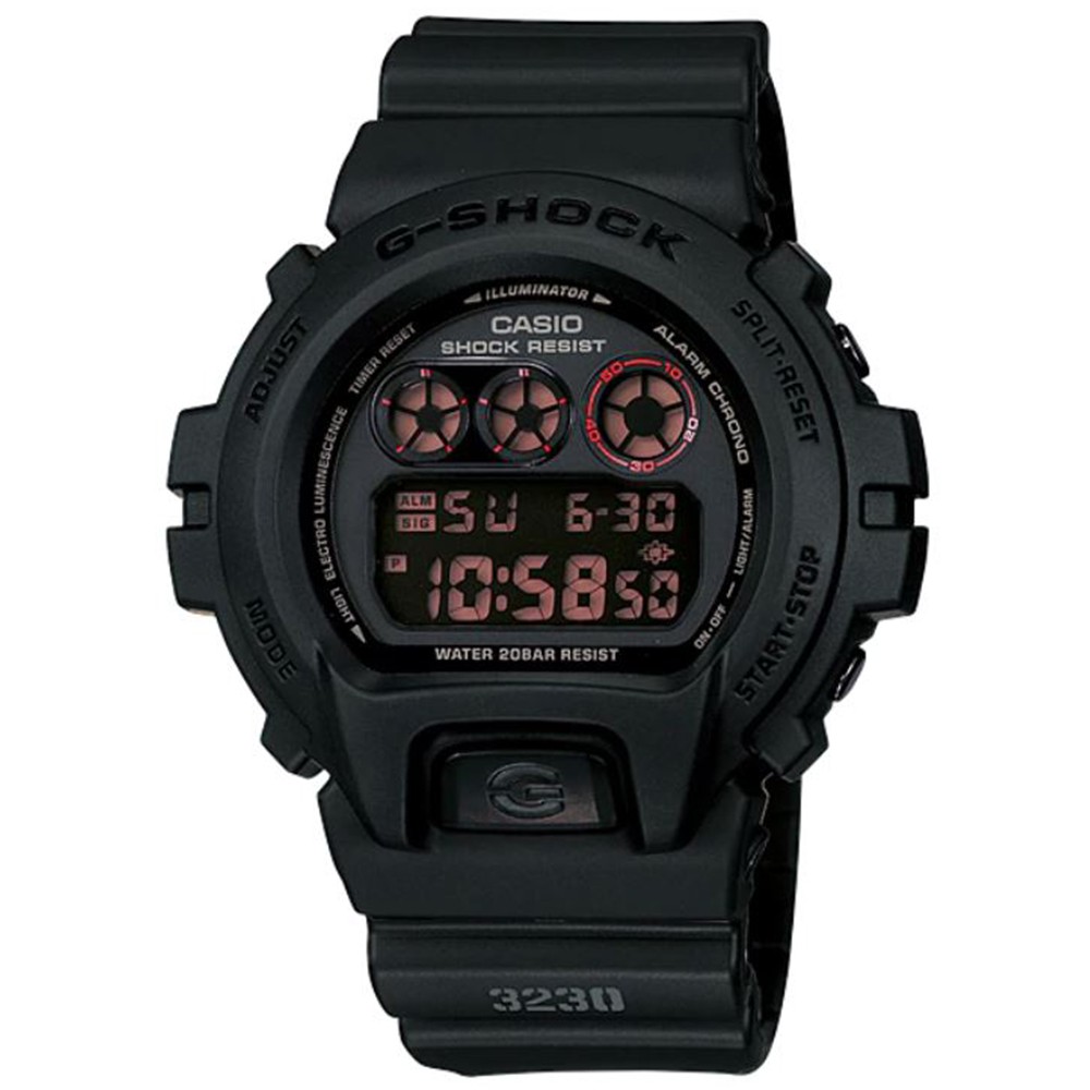 【CASIO】卡西歐 G-SHOCK 消防栓系列 反轉液晶顯示 DW-6900MS-1 原廠公司貨【關注折扣】