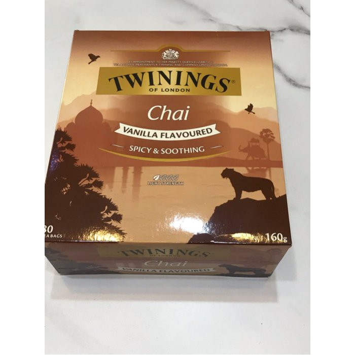 ～快樂莊園精選～ Twinings Chai 澳洲進口唐寧 香草風味茶包 經濟環保裸裝單賣零售