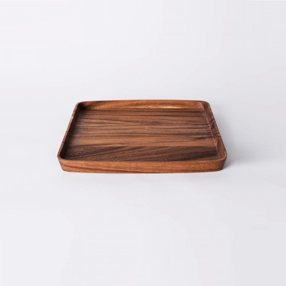【CHABATREE】LIMPID方形托盤《泡泡生活》泰國製 木頭 擺盤 餐具