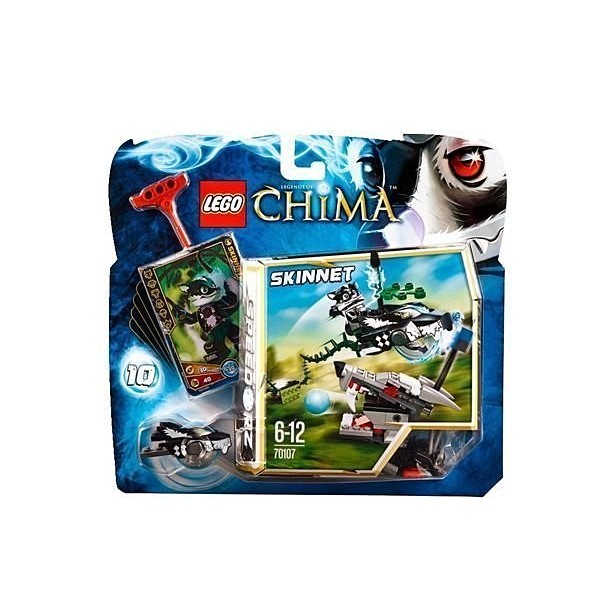 蝦玩具-全新盒裝LEGO 70107 Legends of Chima 神獸傳奇系列 臭鼬攻擊 樂高 積木